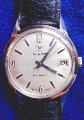Vendo reloj marca Croton hecho en Suiza, para hombre, automático