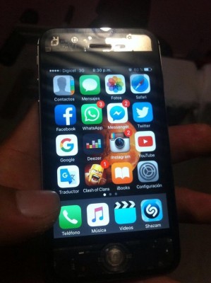 GANGA iPhone 4s Nítido! 16 Gb, Liberado De Fábrica!