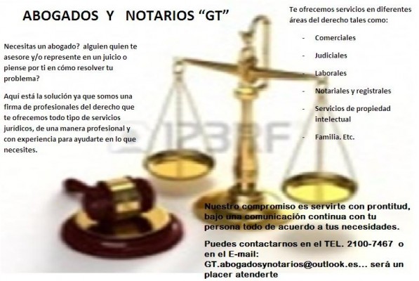 Oficina jurídica GT abogados y notarios.