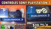 $20 c/u o 2x$35 controles SONY ps3 playstation 3 recargables Nuevos!! con Garantía, TGSV Entrega domicilo Gratis!!